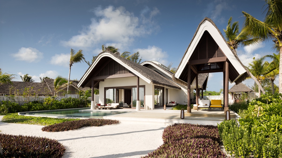 Private residences at Don Maaga, a private island destination in the Maldives